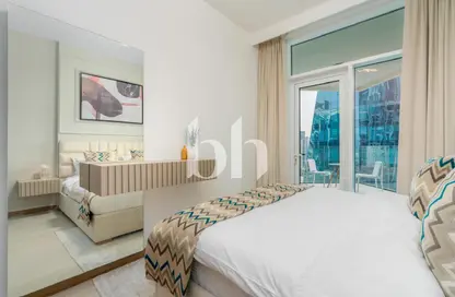 شقة - غرفة نوم - 2 حمامات للايجار في برج النبلاء - الخليج التجاري - دبي