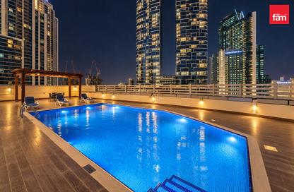 Apartment - 1 - 2 for rent in Marina First Tower - Dubai Marina - Dubai