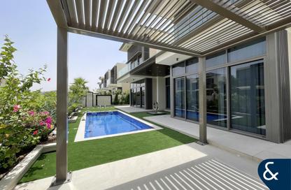 Villa - 5 Bedrooms - 6 Bathrooms for rent in Golf Place 2 - Golf Place - Dubai Hills Estate - Dubai