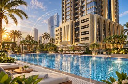 Apartment - 2 - 3 for sale in Al Aamra Tower - Al Amerah - Ajman Apartment - 2 - 3 for sale in Al Aamra Tower - Al Amerah - Ajman