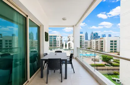 Apartment - 2 Bedrooms - 2 Bathrooms for rent in Al Dhafra 4 - Al Dhafra - Greens - Dubai Apartment - 2 Bedrooms - 2 Bathrooms for rent in Al Dhafra 4 - Al Dhafra - Greens - Dubai