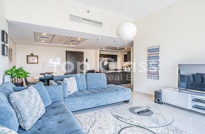 Apartment - 2 - 3 for rent in Bay Central Tower Central - Bay Central - Dubai Marina - Dubai