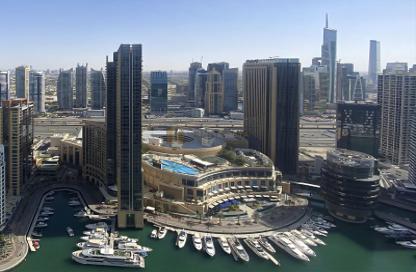 Apartment - 1 Bedroom - 1 Bathroom for rent in The Waves Tower B - The Waves - Dubai Marina - Dubai