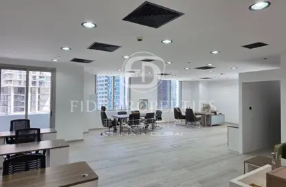 Office Space - Studio - 1 Bathroom for rent in The Prism - Business Bay - Dubai