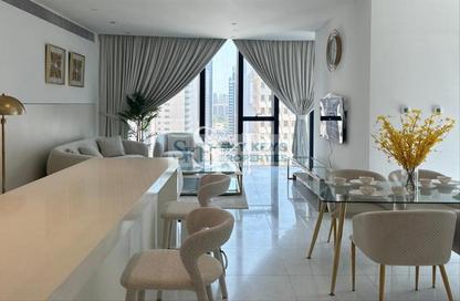Apartment - 2 Bedrooms - 4 Bathrooms for rent in Burj Mohammed Bin Rashid at WTC - Corniche Road - Abu Dhabi