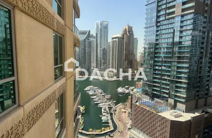 Apartment - 3 Bedrooms - 4 Bathrooms for sale in Al Mass Tower - Dubai Marina Towers - Dubai Marina - Dubai