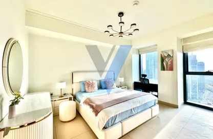 Apartment - 3 Bedrooms - 4 Bathrooms for rent in Burj Vista 1 - Burj Vista - Downtown Dubai - Dubai