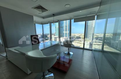 Office Space - Studio - 1 Bathroom for rent in The Prism - Business Bay - Dubai