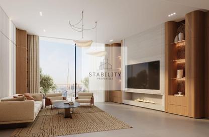 Apartment - 1 Bedroom - 2 Bathrooms for sale in Binghatti Skyflame 1 - Binghatti Skyflame - Majan - Dubai