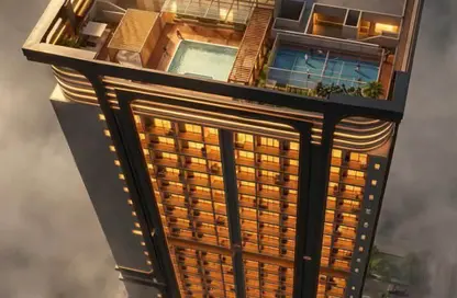 Apartment - 1 Bedroom - 2 Bathrooms for sale in Rockhill Tower by Rockhill - Al Alia - Ajman
