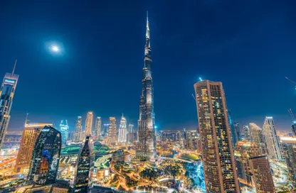 شقة - 2 غرف نوم - 3 حمامات للايجار في فندق العنوان- سكاي فيو 2 - أبراج العنوان سكاي فيو - وسط مدينة دبي - دبي