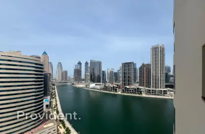 Office Space - Studio - 1 Bathroom for rent in Business Tower - Business Bay - Dubai