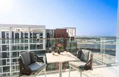 Apartment - 2 Bedrooms - 2 Bathrooms for rent in Azizi Riviera 67 - Azizi Riviera - Meydan One - Meydan - Dubai