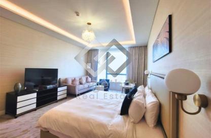 Apartment - Studio - 1 Bathroom for rent in The Palm Tower - Palm Jumeirah - Dubai