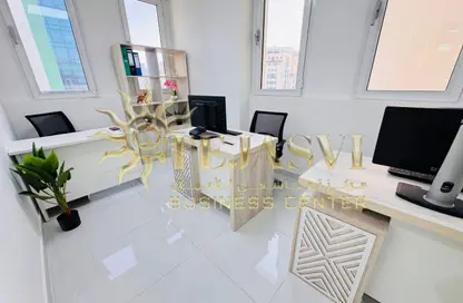 Office Space - Studio - 1 Bathroom for rent in Horizone Building - Port Saeed - Deira - Dubai