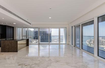 Apartment - 4 - 5 for rent in Grand Bleu Tower 2 - Grand Bleu - Emaar Beachfront - Dubai Harbour - Dubai