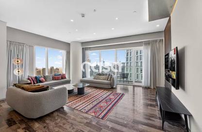 Apartment - 3 Bedrooms - 4 Bathrooms for rent in Damac Heights - Dubai Marina - Dubai
