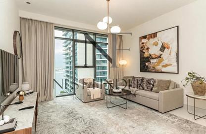 شقة - غرفة نوم - 1 حمام للبيع في برج Marina Vista 1 - مارينا فيستا - إعمار بيتشفرونت - دبي هاربور - دبي
