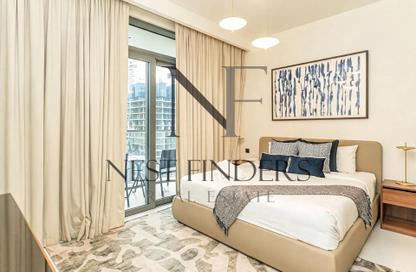 شقة - غرفة نوم - 1 حمام للبيع في برج Marina Vista 1 - مارينا فيستا - إعمار بيتشفرونت - دبي هاربور - دبي