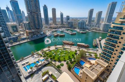 Apartment - 2 - 3 for rent in Sparkle Tower 2 - Sparkle Towers - Dubai Marina - Dubai