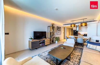 Apartment - 3 - 4 for rent in Jumeirah Gate Tower 2 - The Address Jumeirah Resort and Spa - Jumeirah Beach Residence - Dubai