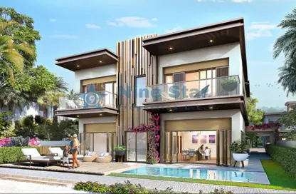 Villa - 6 Bedrooms - 7 Bathrooms for sale in Nice - Damac Lagoons - Dubai