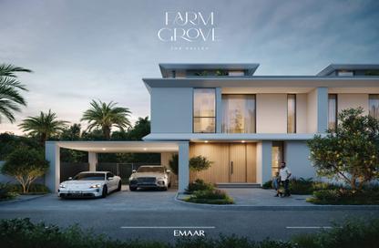 Villa - 4 - 6 for sale in Farm Grove 1 - Farm Grove - The Valley - Dubai