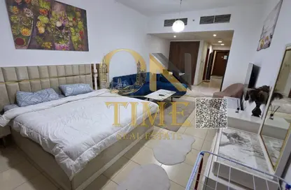 Apartment - Studio - 1 Bathroom for rent in Ajman One Towers - Al Sawan - Ajman