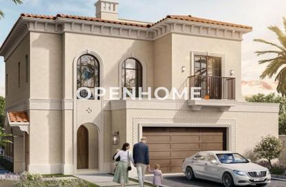 Villa - 3 Bedrooms - 5 Bathrooms for sale in Bloom Living - Zayed City (Khalifa City C) - Khalifa City - Abu Dhabi