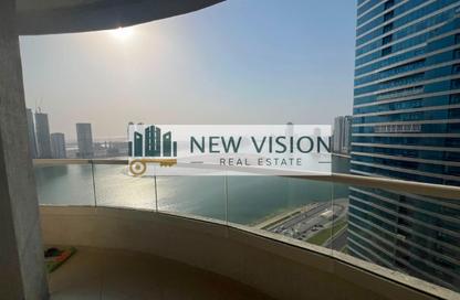 Apartment - 3 Bedrooms - 4 Bathrooms for rent in Al Khan Lagoon Tower - Al Khan Lagoon - Al Khan - Sharjah