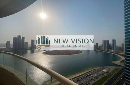 Apartment - 3 Bedrooms - 4 Bathrooms for rent in Al Khan Lagoon Tower - Al Khan Lagoon - Al Khan - Sharjah