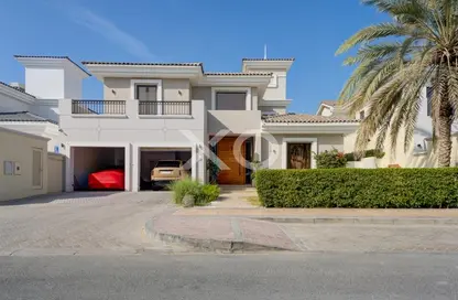 Villa - 5 Bedrooms - 6 Bathrooms for rent in Garden Homes Frond P - Garden Homes - Palm Jumeirah - Dubai