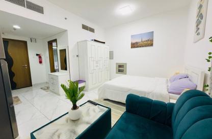 Apartment - Studio - 1 Bathroom for rent in Al Naemiya Tower 1 - Al Naemiya Towers - Al Nuaimiya - Ajman
