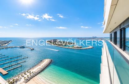 شقة - 1 - 1 للايجار في برج Beach Vista 2 - بيتش فيستا - إعمار بيتشفرونت - دبي هاربور - دبي