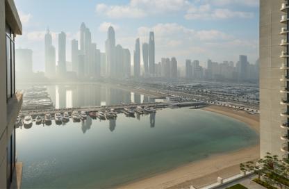 Apartment - 2 - 2 for rent in Marina Vista - Emaar Beachfront - Dubai Harbour - Dubai