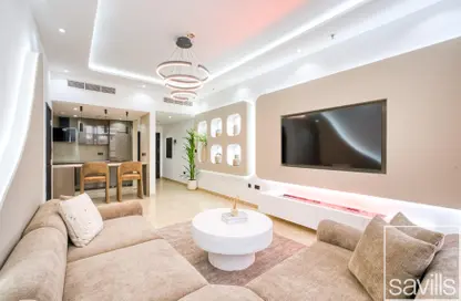 Apartment - 1 Bedroom - 2 Bathrooms for sale in Skyview Tower - Dubai Marina - Dubai