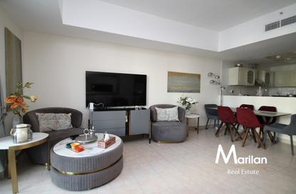 Apartment - 1 - 2 for rent in The Waves Tower A - The Waves - Dubai Marina - Dubai