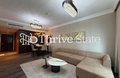 Apartment - 1 Bedroom - 2 Bathrooms for rent in MAG 218 - Dubai Marina - Dubai