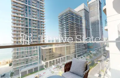 Apartment - 1 Bedroom - 1 Bathroom for rent in Marina Vista Tower 2 - Marina Vista - EMAAR Beachfront - Dubai Harbour - Dubai