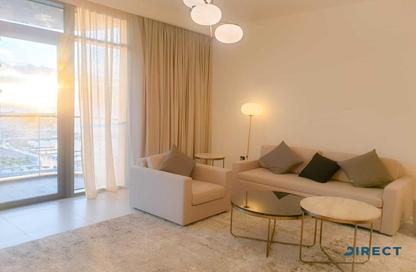شقة - غرفة نوم - 2 حمامات للايجار في برج Marina Vista 1 - مارينا فيستا - إعمار بيتشفرونت - دبي هاربور - دبي