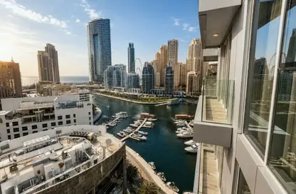 Apartment - 1 Bedroom - 2 Bathrooms for rent in Marina Star - Dubai Marina - Dubai