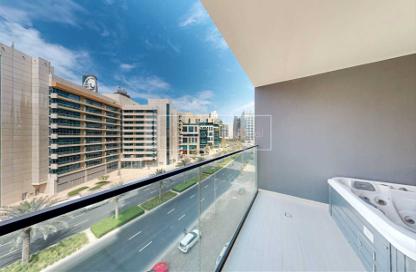 Apartment - Studio - 1 Bathroom for rent in Trillionaire Residences - Business Bay - Dubai