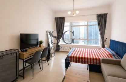 Apartment - Studio - 1 Bathroom for rent in Lake City Tower - JLT Cluster D - Jumeirah Lake Towers - Dubai