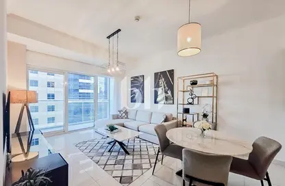 Apartment - 1 Bedroom - 2 Bathrooms for rent in Damac Heights - Dubai Marina - Dubai