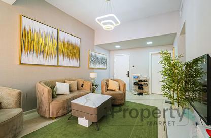 Apartment - 2 - 2 for rent in Escan Tower - Dubai Marina - Dubai