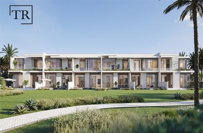 Townhouse - 4 - 4 for sale in Bay Villas - Dubai Islands - Dubai