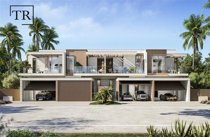 Townhouse - 4 - 4 for sale in Bay Villas - Dubai Islands - Dubai