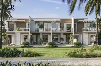 Townhouse - 4 - 4 for sale in Bay Villas - Dubai Islands - Dubai
