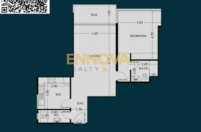 Apartment - 1 Bedroom - 2 Bathrooms for sale in Al Watan Tower - Ajman Corniche Road - Ajman Apartment - 1 Bedroom - 2 Bathrooms for sale in Al Watan Tower - Ajman Corniche Road - Ajman