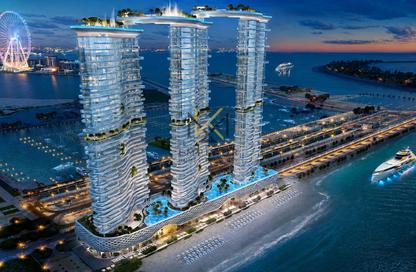 Apartment - 3 Bedrooms - 4 Bathrooms for sale in Damac Bay Tower C - Damac Bay - Dubai Harbour - Dubai Apartment - 3 Bedrooms - 4 Bathrooms for sale in Damac Bay Tower C - Damac Bay - Dubai Harbour - Dubai